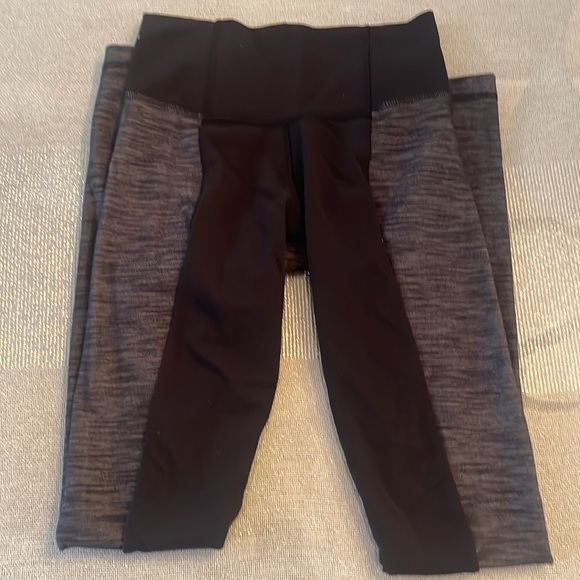 Lululemon Barre Pulse Pant Sz 4 Black/Gray - Picture 8 of 10